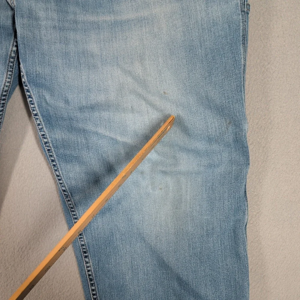 Carhartt Carpenter Jeans Mens 46x30 Blue BD2808-M Relaxed Fit Rugged Workwear
